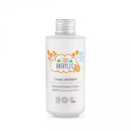 Krem Nawilżający dla Dzieci Bezzapachowy Naturalne Prebiotyki Szklane Opakowanie ZERO WASTE 125 ml Pierpaoli Baby Anthyllis Zero