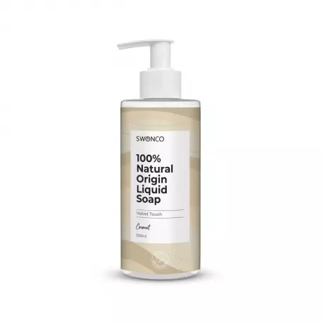 Naturalne Mydło w Płynie Coconut Kokosowe 100% Natural 300 ml SWONCO
