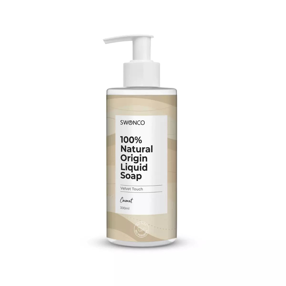 Naturalne Mydło w Płynie Coconut Kokosowe 100% Natural 300 ml SWONCO Naturalne Mydło w Płynie Coconut Kokosowe 100% Natural 300 ml SWONCO