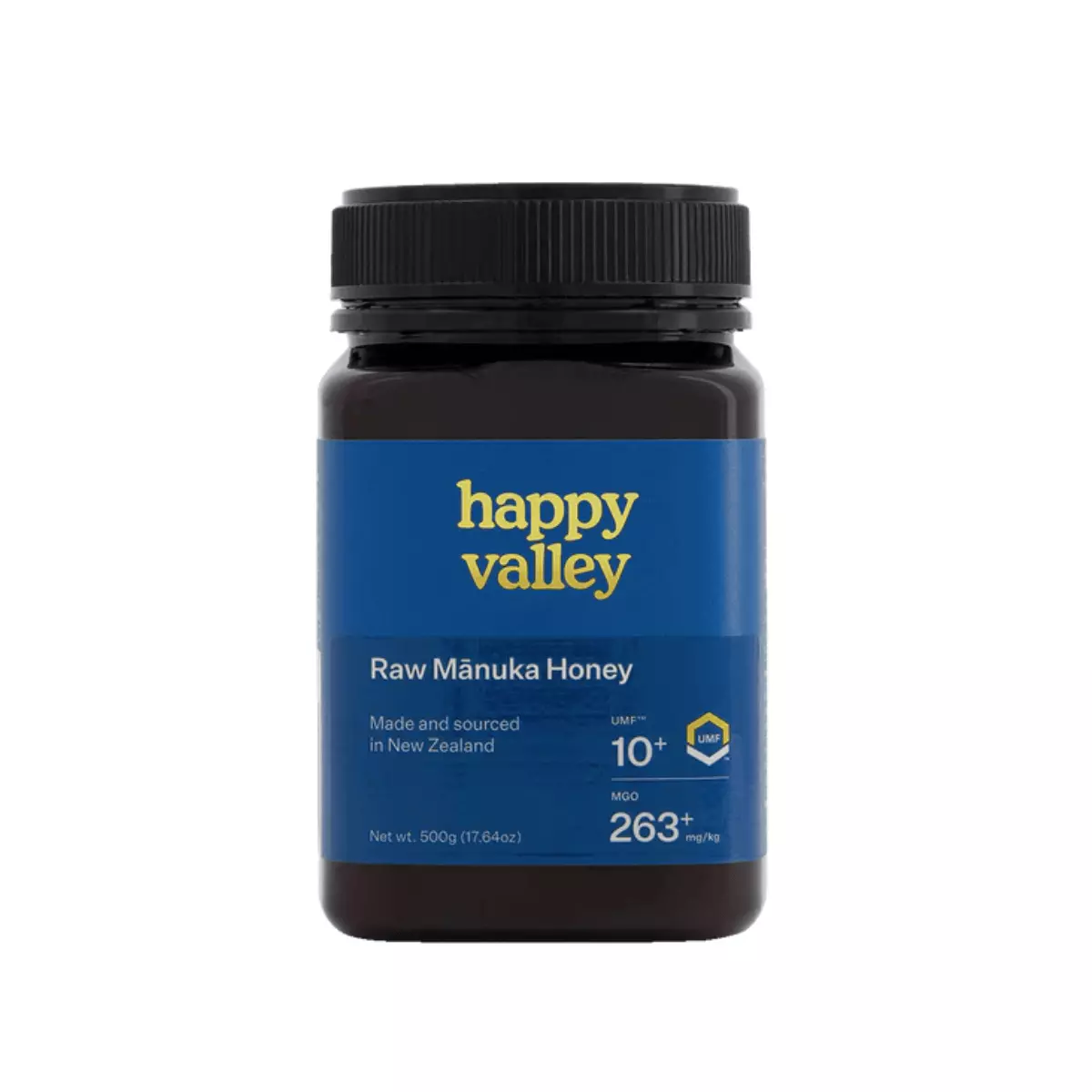 Miód Manuka UMF 10+ MG 263+ 500 g Premium Happy Valley Miód Manuka UMF 10+ MG 263+ 500 g Premium Happy Valley