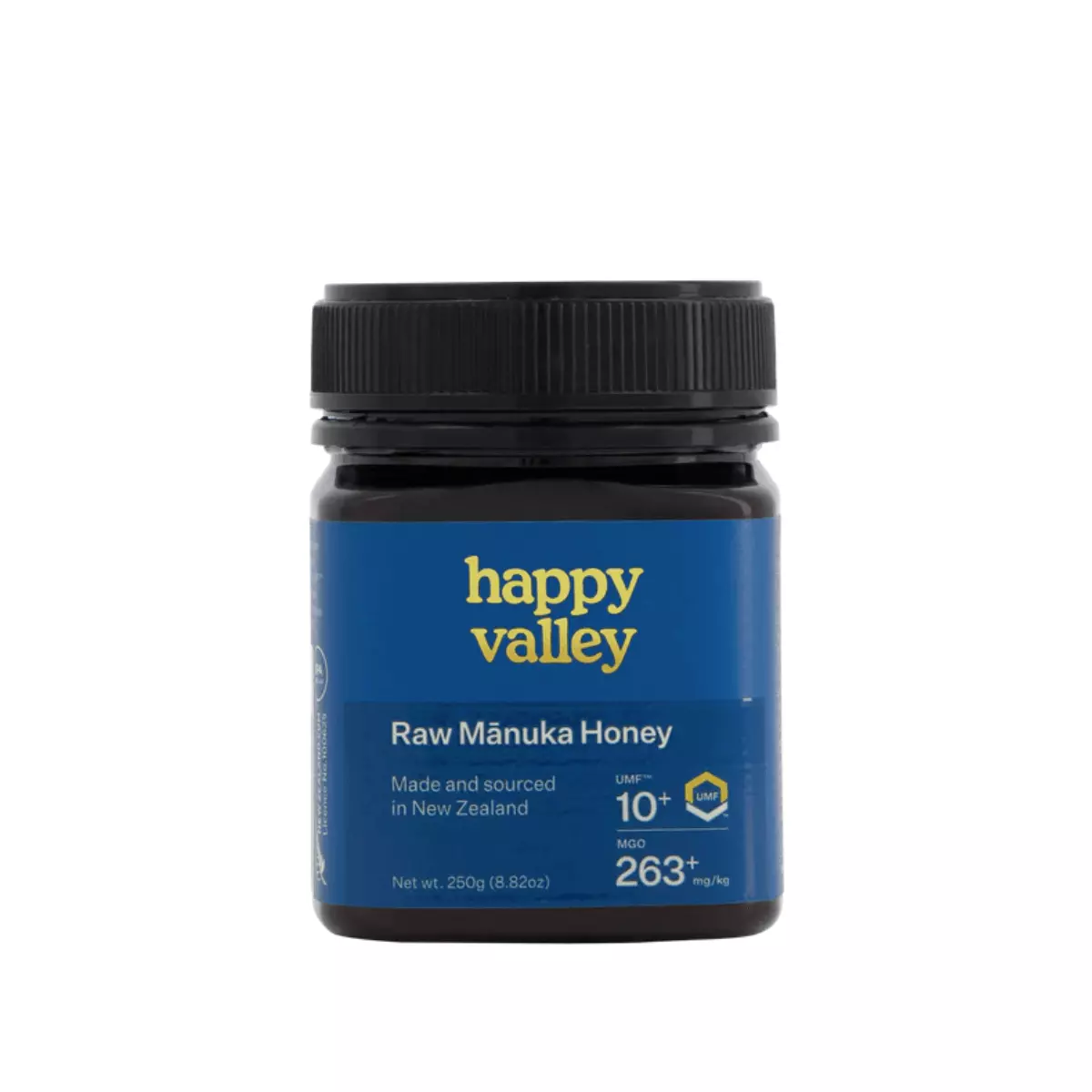 Miód Manuka UMF 10+ MG 263+ 250 g Premium Happy Valley Miód Manuka UMF 10+ MG 263+ 250 g Premium Happy Valley