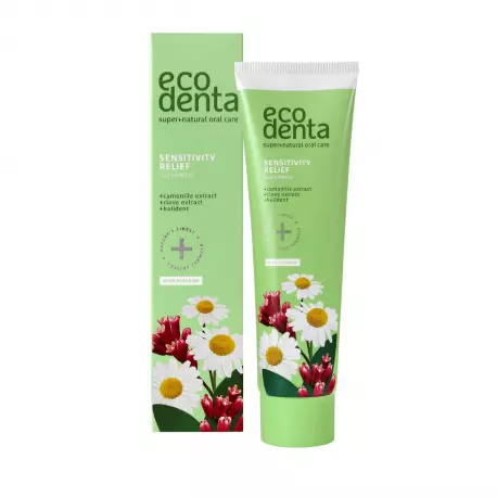 Pasta do Wrażliwych Zębów Ziołowa Ulga 100 ml Rumianek Goździk Ecodenta