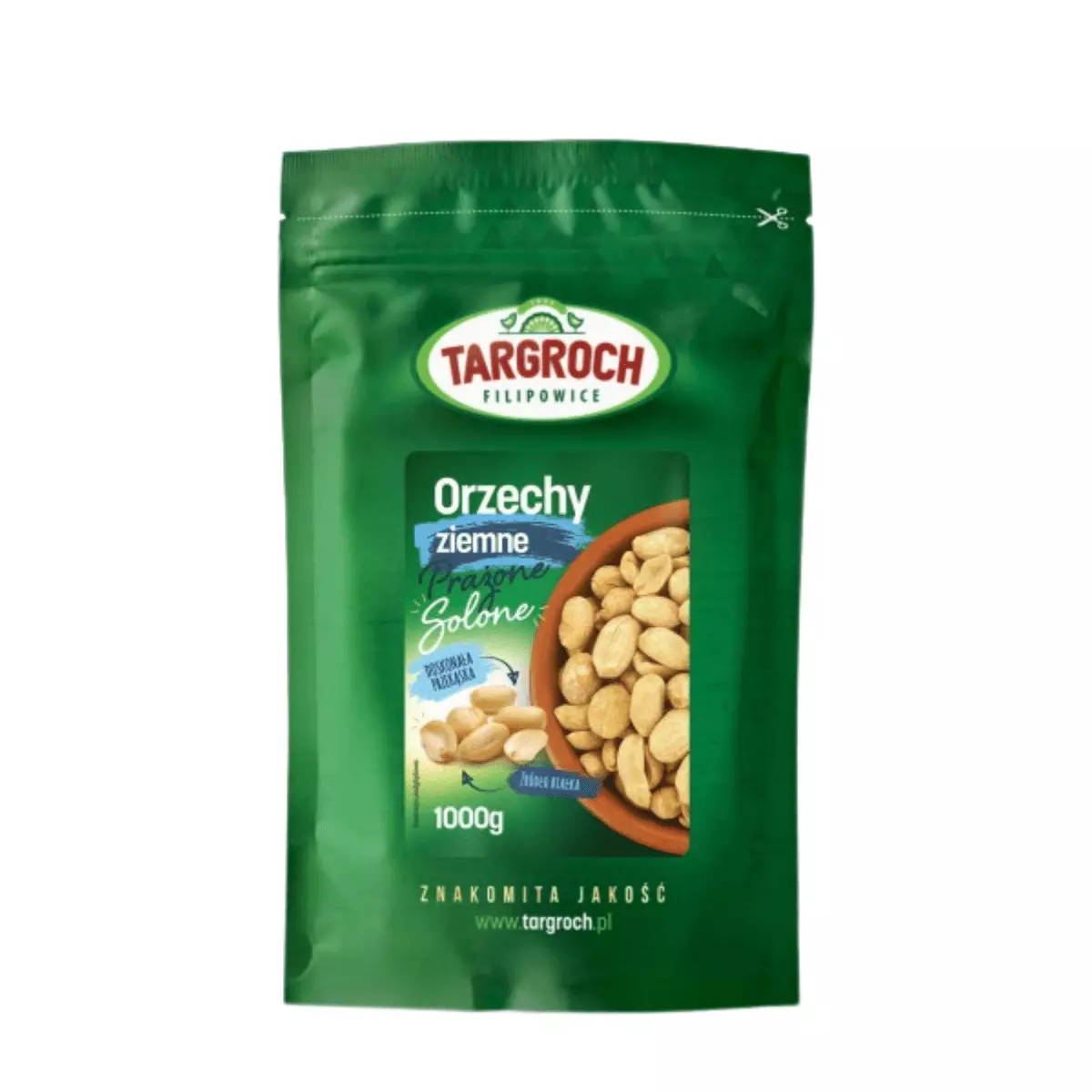 Orzechy Ziemne Prażone Solone 1000 g TARGROCH Orzechy Ziemne Prażone Solone 1000 g TARGROCH