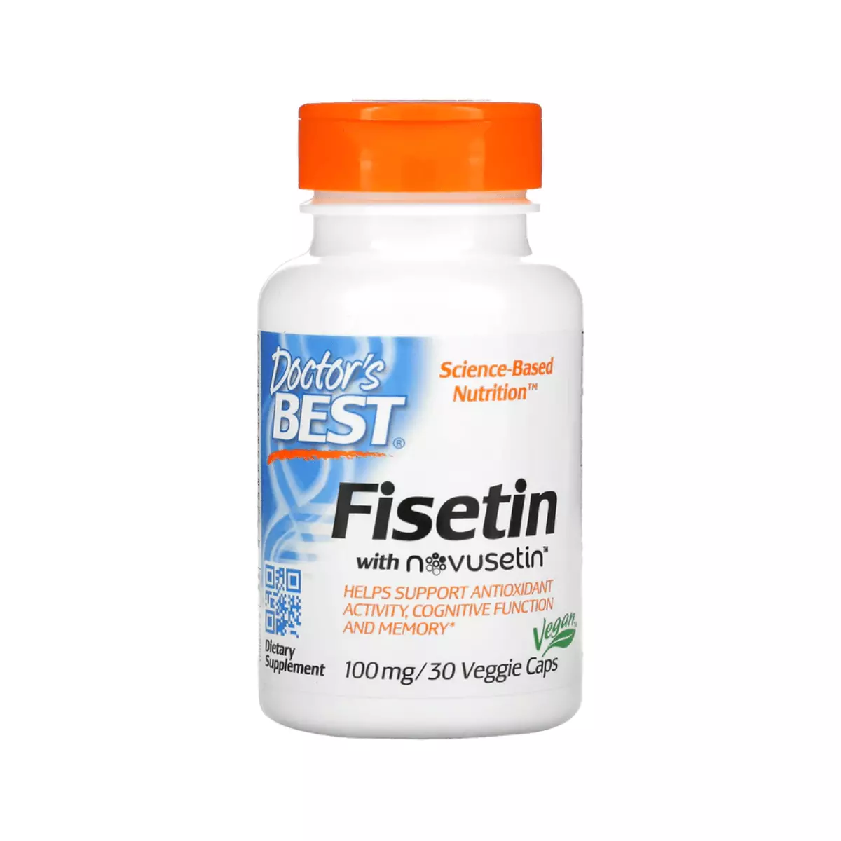 Fisetin With Novusetin Fisetyna Wspierająca Aktywność Antyoksydacyjną (30 kaps) Doctor's Best Fisetin With Novusetin Fisetyna Wspierająca Aktywność Antyoksydacyjną (30 kaps) Doctor's Best