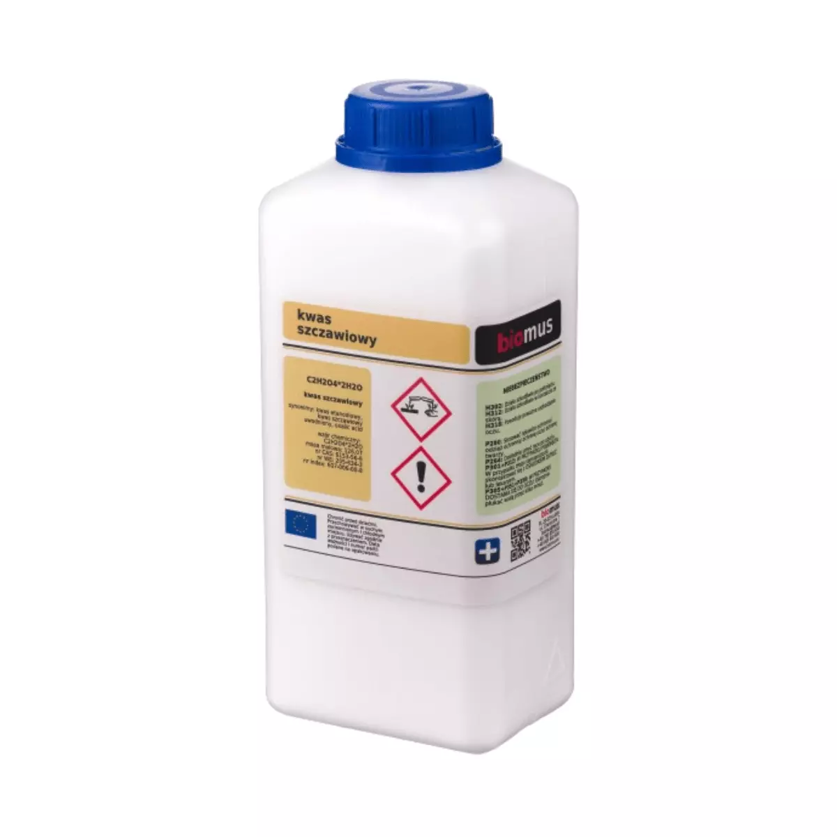Kwas Szczawiowy Dwuwodny Czysty 1 kg Biomus Kwas Szczawiowy Dwuwodny Czysty 1 kg Biomus