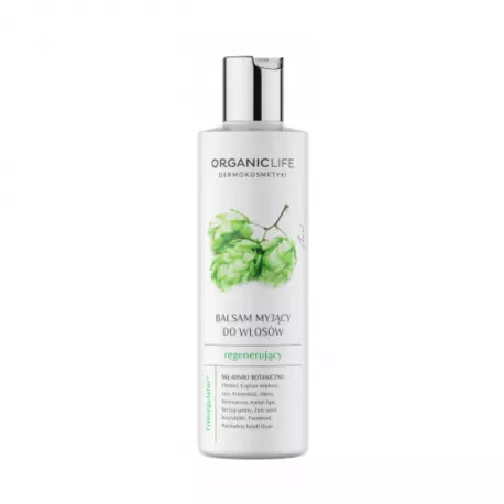 Balsam Myjący Regenerujący do Włosów Chmiel Łopian Większy 250 g Organic Life