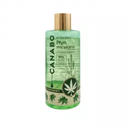 Oczyszczający Płyn Micelarny do Twarzy Konopny 400 ml Canabo