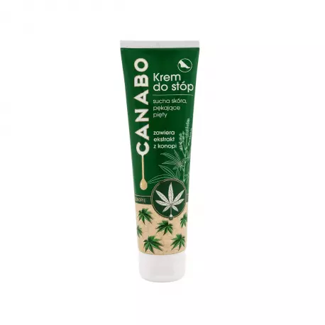 Krem do Stóp z Ekstraktem z Konopi na Popękane Pięty 100 ml Canabo