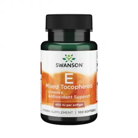 Witamina E 400 IU Mieszanka Tokoferoli 268 mg (100 sgels) Swanson