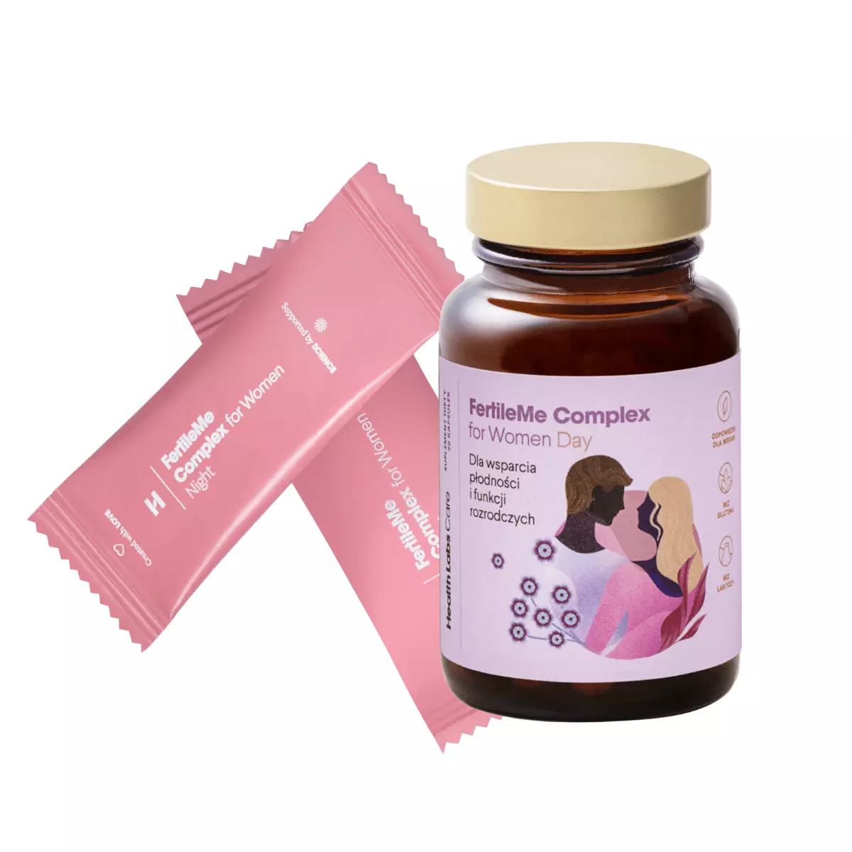 FertileMe Complex for Women Wsparcie Płodności i Funkcji Rozrodczych dla Kobiet (30 kaps + 30 saszetek) Health Labs Care FertileMe Complex for Women Wsparcie Płodności i Funkcji Rozrodczych dla Kobiet (30 kaps + 30 saszetek) Health Labs Care