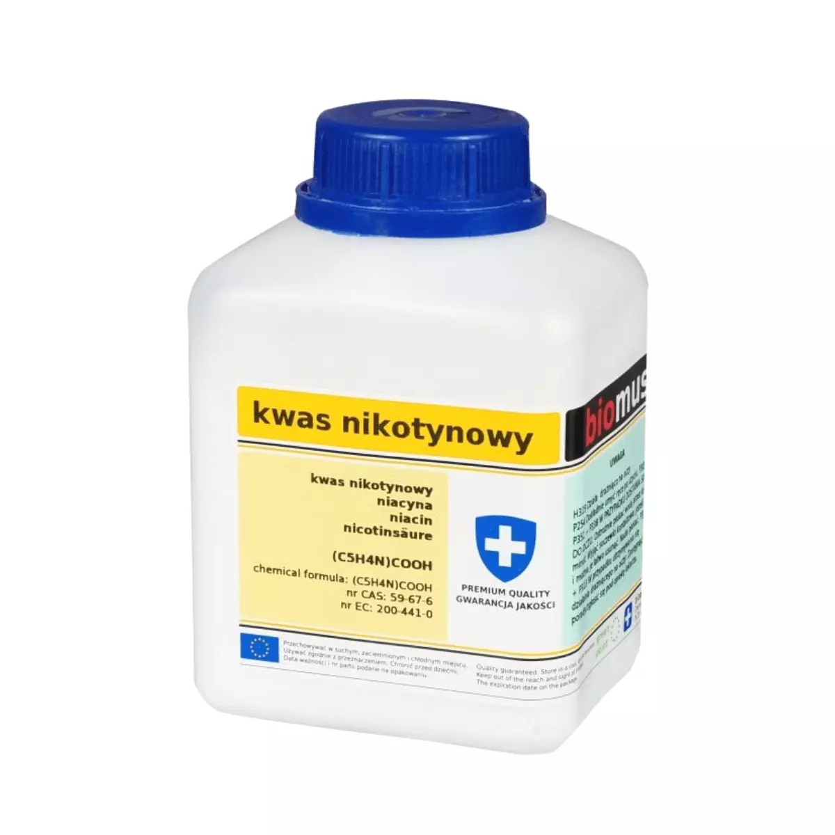 Kwas Nikotynowy Niacyna 100 g Biomus Kwas Nikotynowy Niacyna 100 g Biomus