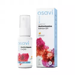 Multiwitamina Koenzym Q10 o Smaku Pomarańczowym Spray Doustny 25 ml Osavi