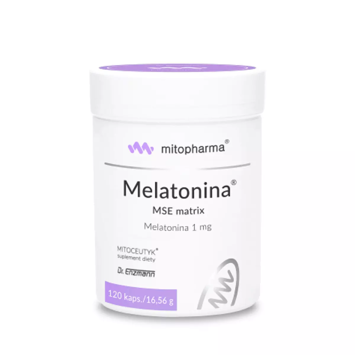 Melatonina 1 mg MSE Matrix Dr Enzmann (120 kaps) Mito-Pharma Melatonina 1 mg MSE Matrix Dr Enzmann (120 kaps) Mito-Pharma