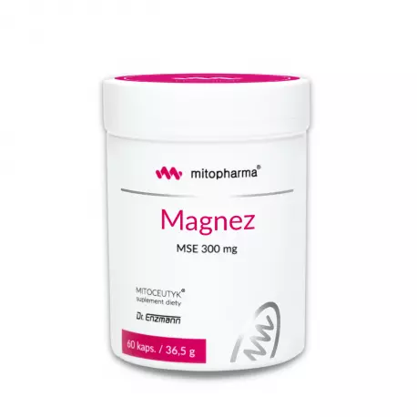 Magnez MSE 300 mg Dr Enzmann Przedłużone działanie (60 kaps) Mito-Pharma