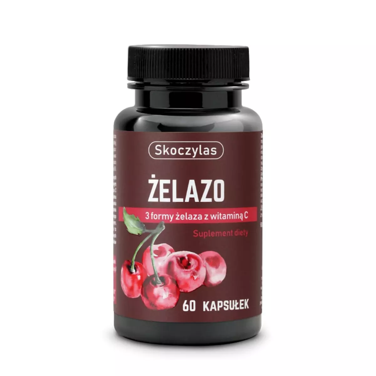 Żelazo 3 Formy z Witaminą C (60 kaps) Skoczylas Żelazo 3 Formy z Witaminą C (60 kaps) Skoczylas