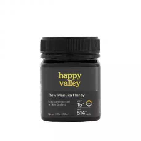 Miód Manuka UMF 15+ MG 514+ 250 g Premium Happy Valley