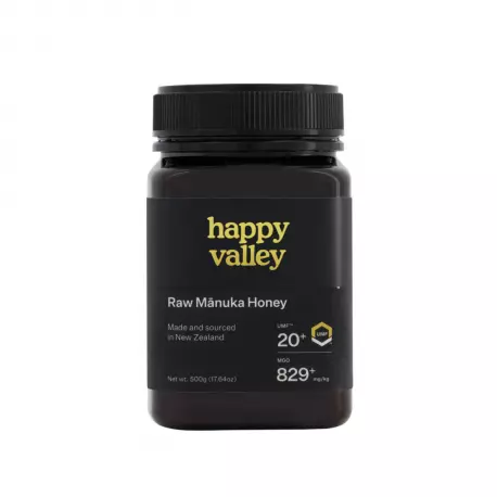 Miód Manuka UMF 20+ MG 829+ 500 g Premium Happy Valley