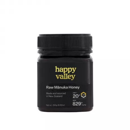 Miód Manuka UMF 20+ MG 829+ 250 g Premium Happy Valley