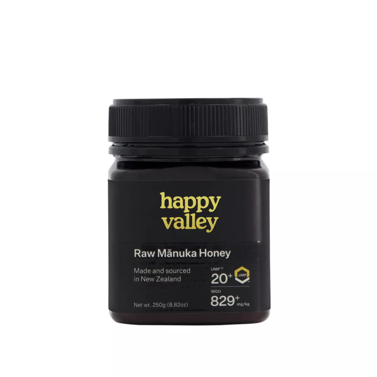 Miód Manuka UMF 20+ MG 829+ 250 g Premium Happy Valley Miód Manuka UMF 20+ MG 829+ 250 g Premium Happy Valley