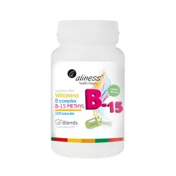 Witamina B Complex B-15 Methyl (100 kaps) Aliness