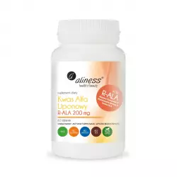 Kwas Alfa Liponowy R-ALA 200mg (60tab) ALINESS