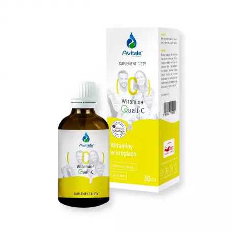 WITAMINA C 16 mg QUALI-C Kwas L-askorbinowy 30 ml Avitale Aliness