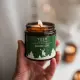 SŁODKI CZAS Świąteczna Świeca Sojowa Ręcznie robiona Wegańska 120 ml YUSH