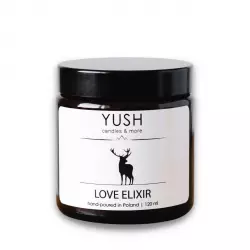 LOVE ELXIR Świeca Sojowa Ręcznie Robiona Wegańska 120 ml YUSH